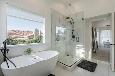 Corner Shower